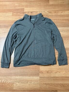 Golf Gray Quarter-Zip Pullover